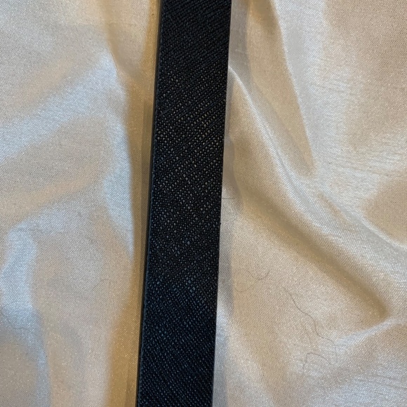 Michael Kors Gray Logo/Black Reversible Belt sz S